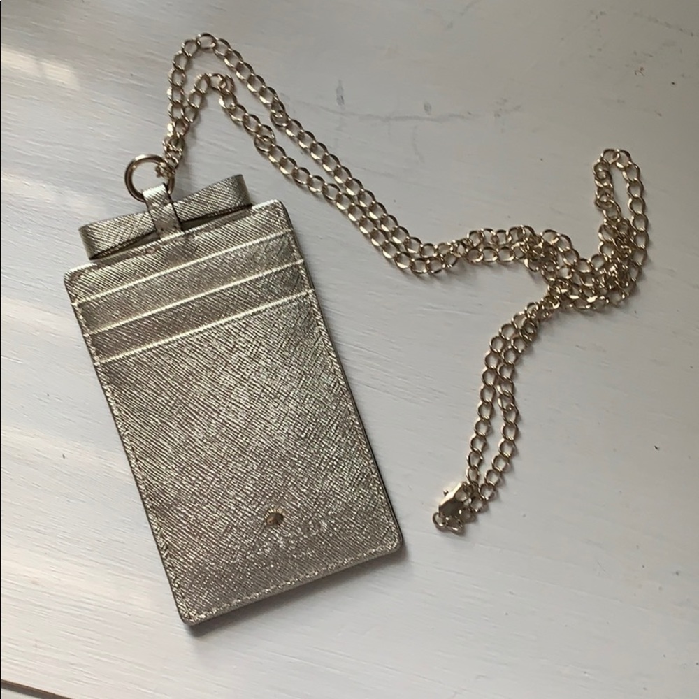 Kate spade lanyard type card holder